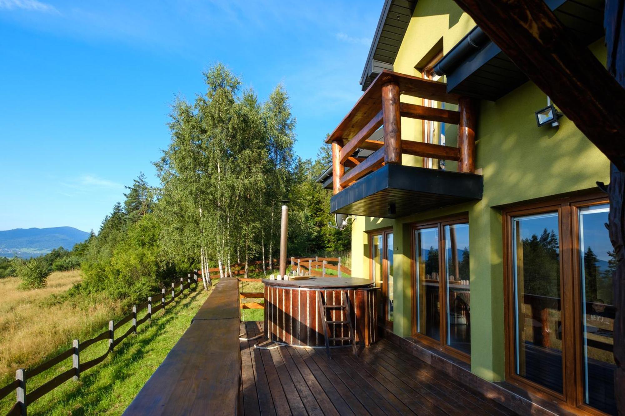 Przystanek Madejowa Villa Jeleśnia Exteriör bild