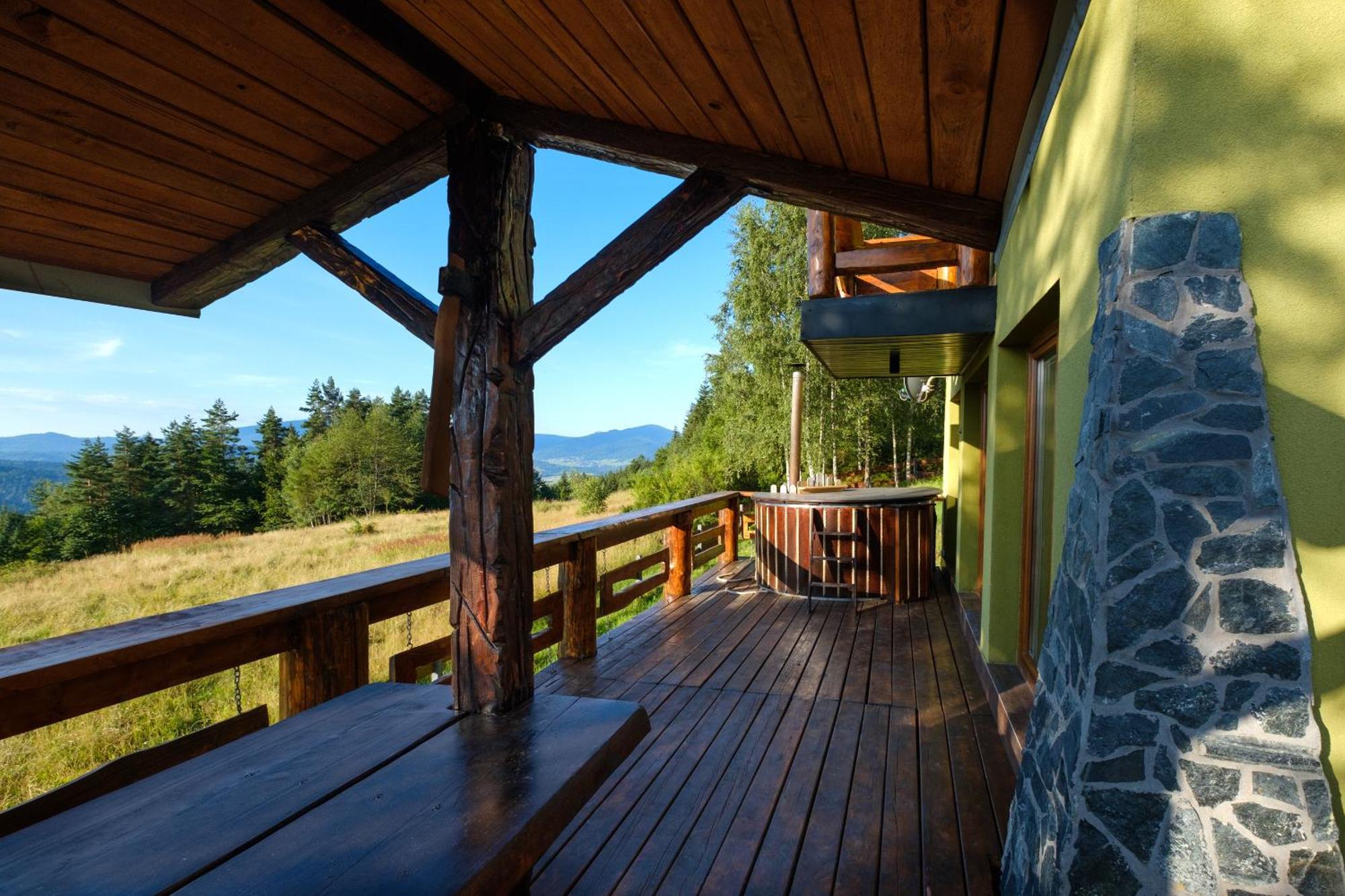 Przystanek Madejowa Villa Jeleśnia Exteriör bild