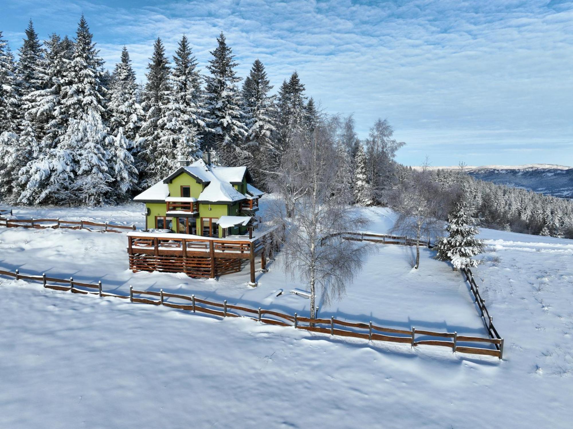 Przystanek Madejowa Villa Jeleśnia Exteriör bild