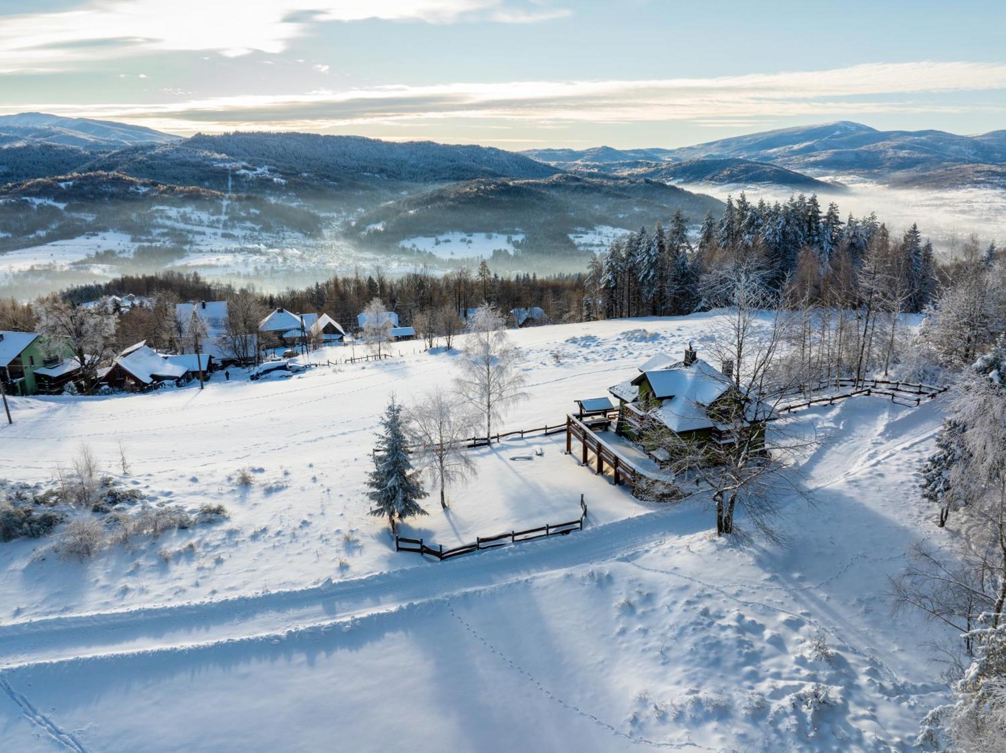 Przystanek Madejowa Villa Jeleśnia Exteriör bild