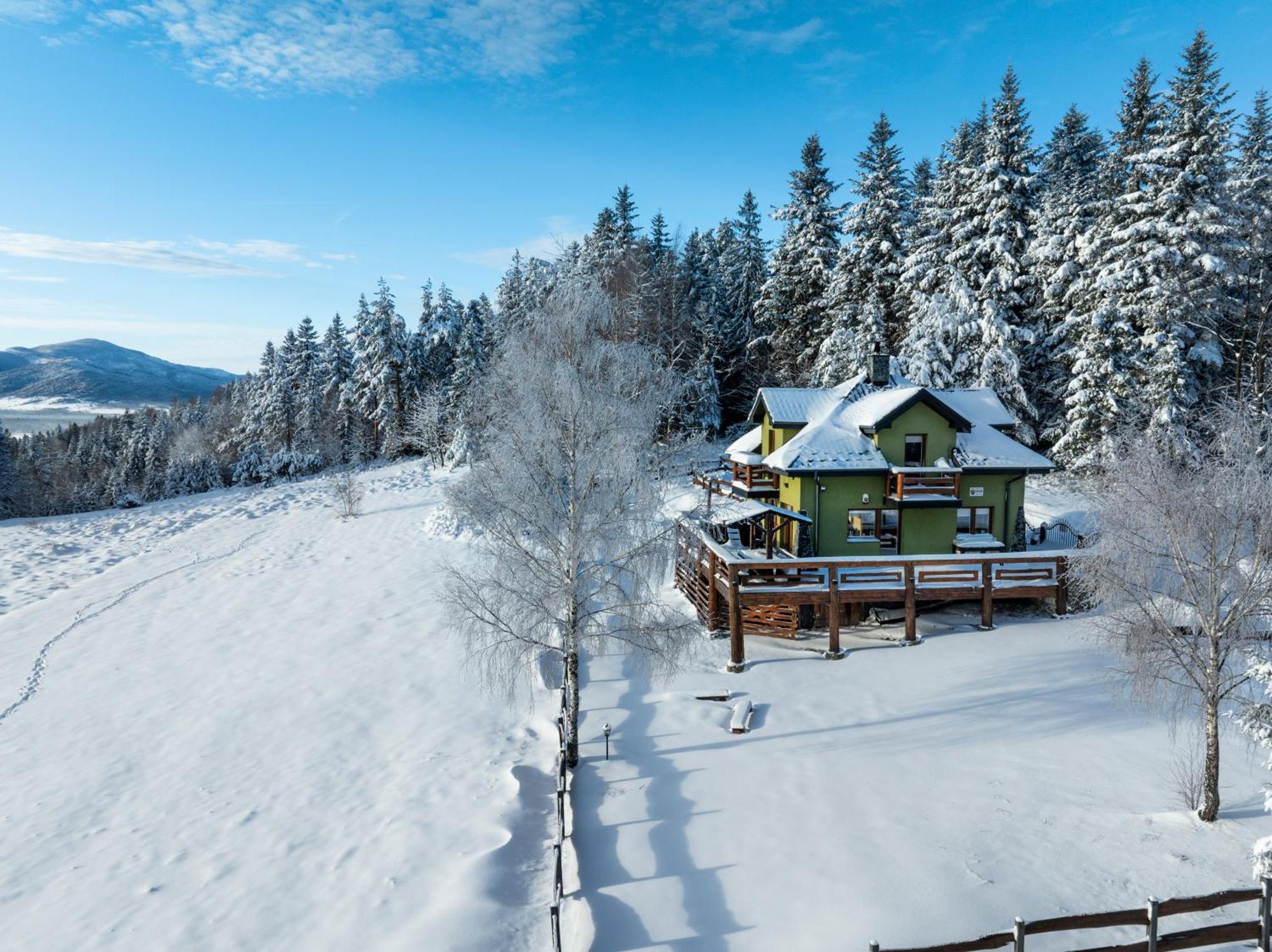 Przystanek Madejowa Villa Jeleśnia Exteriör bild