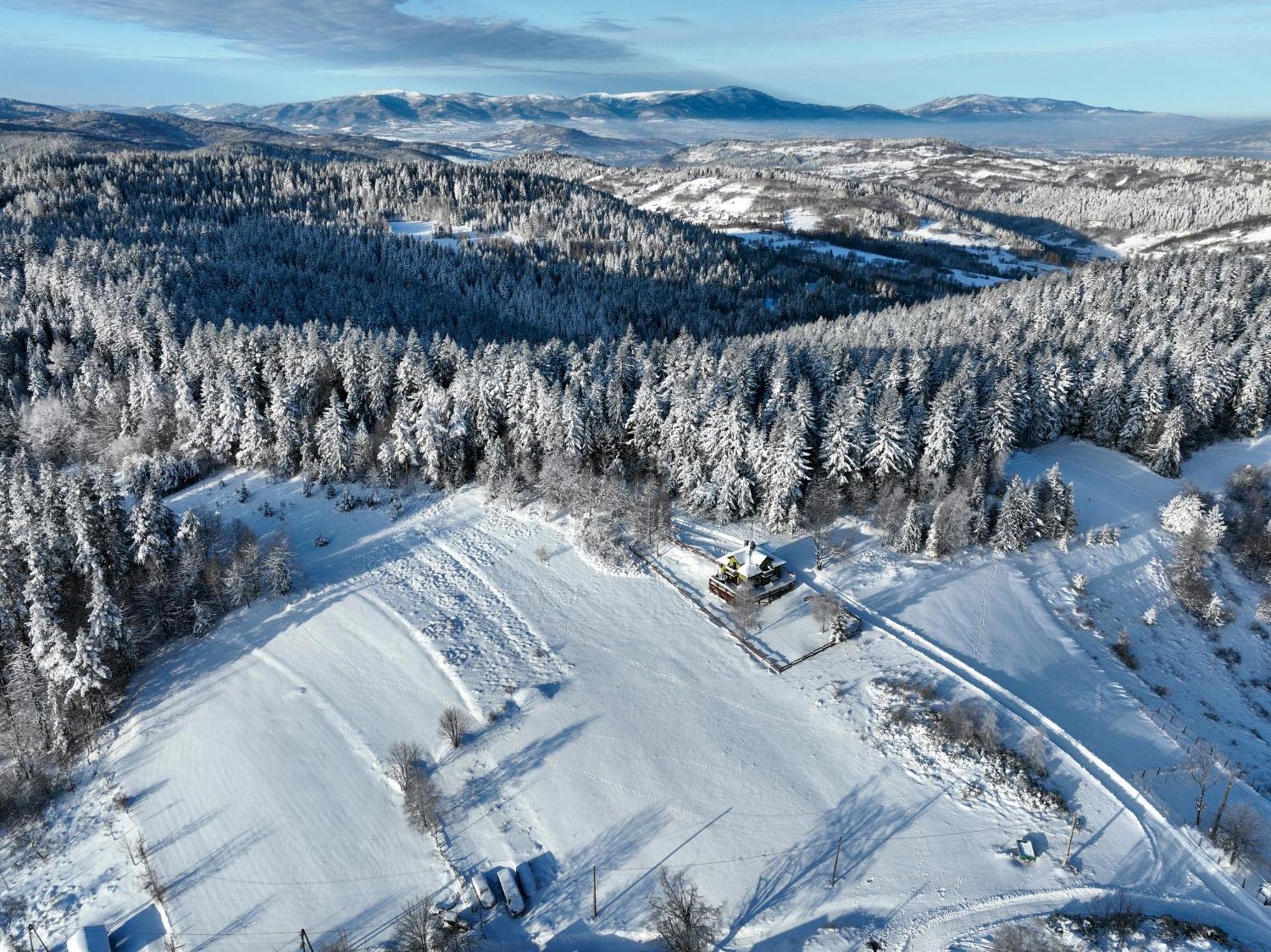 Przystanek Madejowa Villa Jeleśnia Exteriör bild